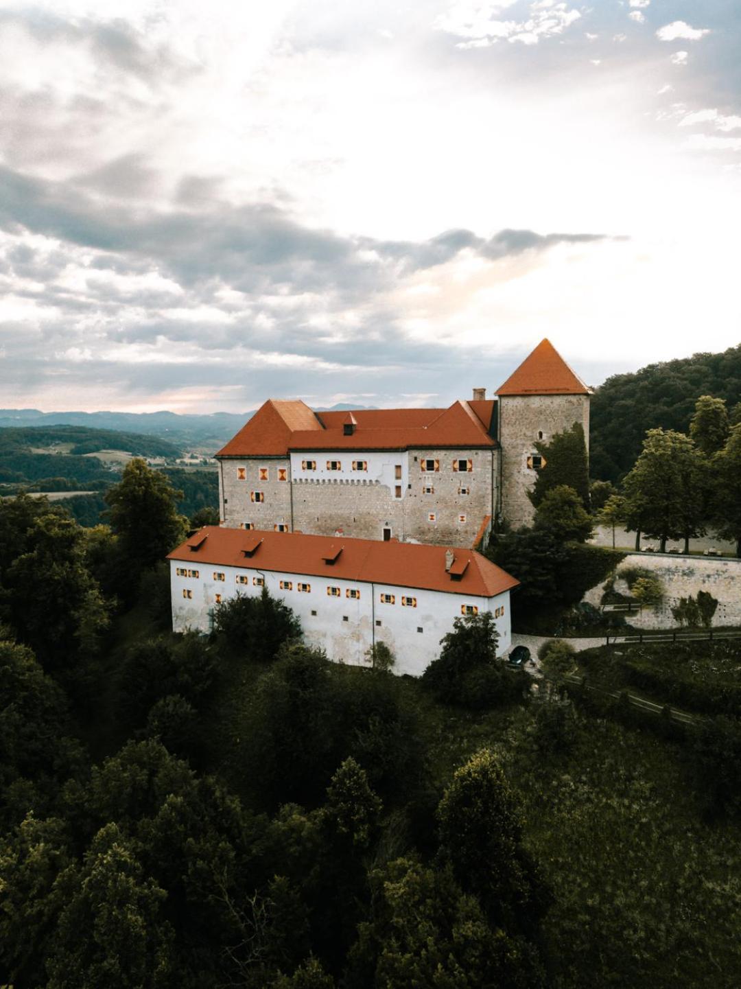 Rooms & Apartments Podsreda Castle المظهر الخارجي الصورة
